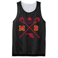 Maryland Lacrosse Vintage Md Lax Weathered Mesh Reversible Basketball Jersey Tank