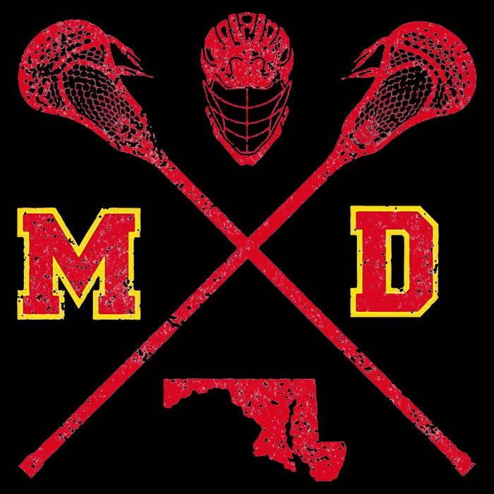 Maryland Lacrosse Vintage Md Lax Weathered Kids T-Shirt