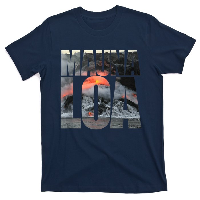 Mauna Loa Volcano Eruption Tourism Souvenir T-Shirt