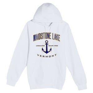 Maidstone Lake Vt Premium Pullover Hoodie