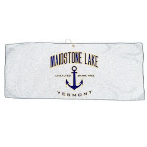 Maidstone Lake Vt Large Microfiber Waffle Golf Towel