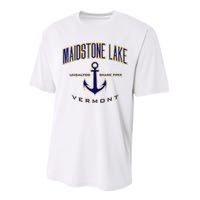 Maidstone Lake Vt Performance Sprint T-Shirt