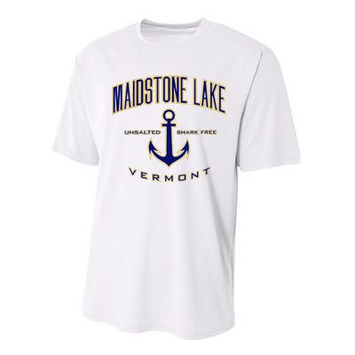 Maidstone Lake Vt Performance Sprint T-Shirt