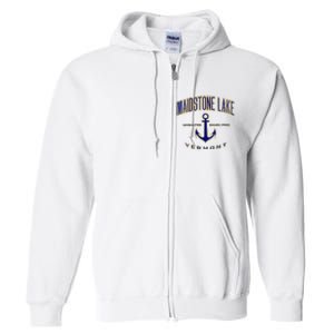 Maidstone Lake Vt Full Zip Hoodie