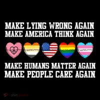 Make Lying Wrong Again Human’s Rights Apparel Wool Snapback Cap