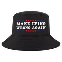 Make Lying Wrong Again Anti Trump Cool Comfort Performance Bucket Hat