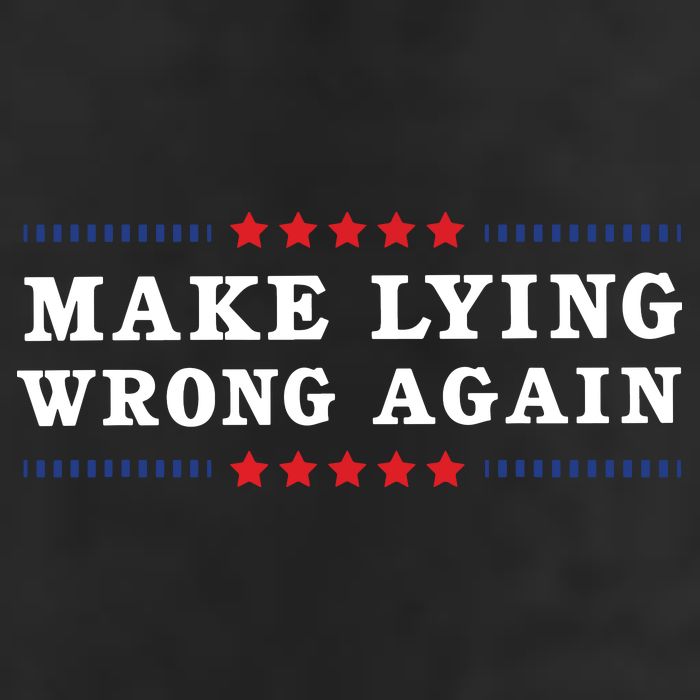 Make Lying Wrong Again Anti Trump Cool Comfort Performance Bucket Hat
