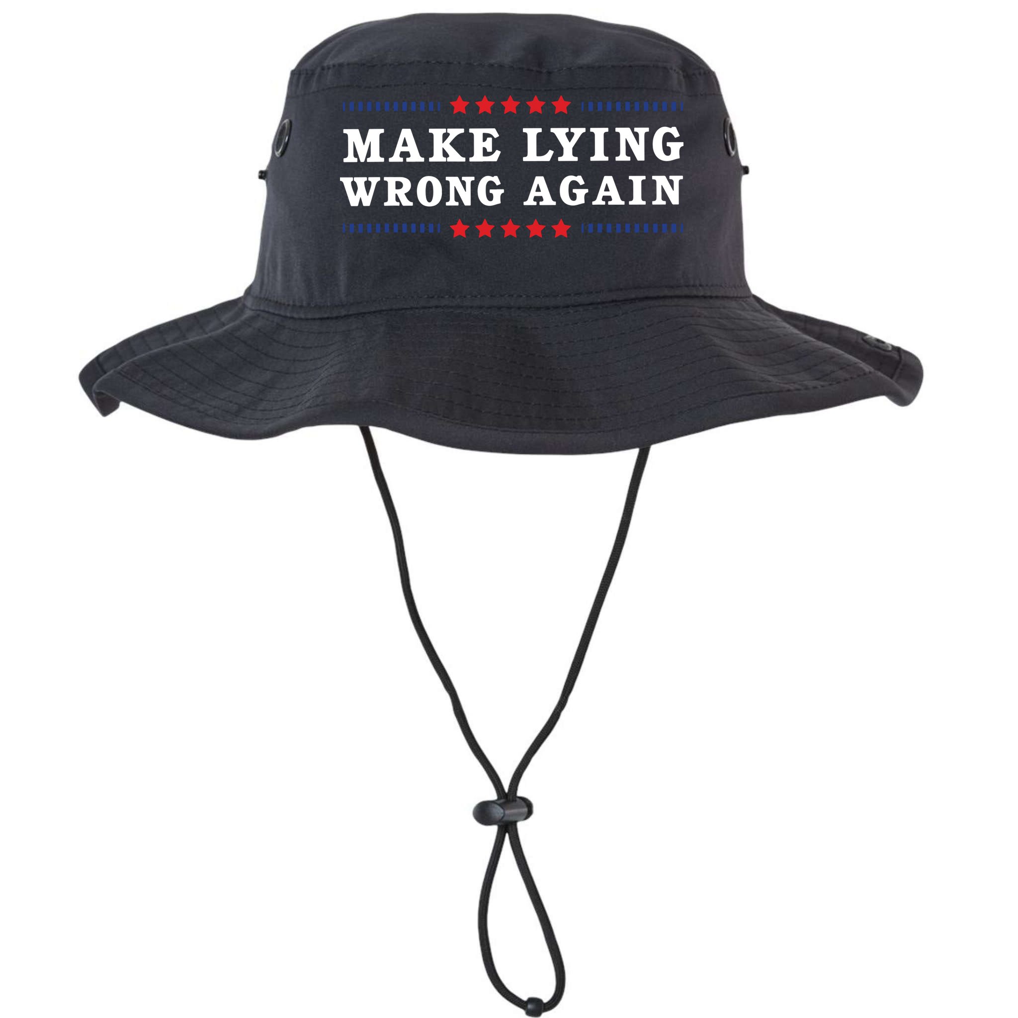 Make Lying Wrong Again Anti Trump Bucket Hat