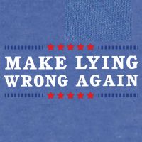 Make Lying Wrong Again Anti Trump Garment-Dyed Heavyweight T-Shirt