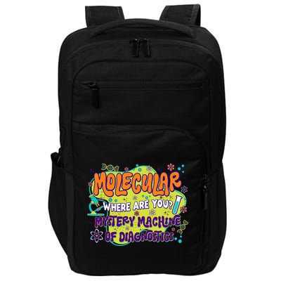 Molecular Lab Week 2025 Mystery Machine Of Diagnostics Impact Tech Backpack