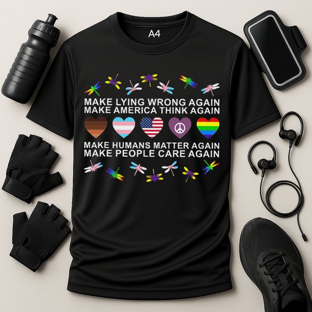 Make Lying Wrong Again Human’S Rights Apparel Performance Shirt