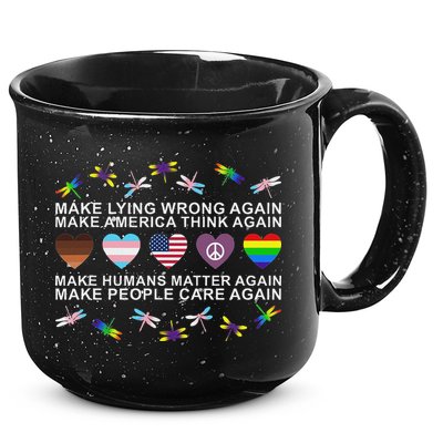 Make Lying Wrong Again Human’S Rights Apparel 15oz Campfire Ceramic Mug