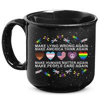 Make Lying Wrong Again Human’S Rights Apparel 15oz Campfire Ceramic Mug