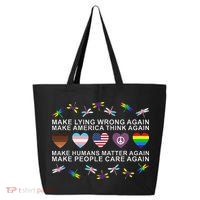 Make Lying Wrong Again Human’S Rights Apparel 25L Jumbo Tote