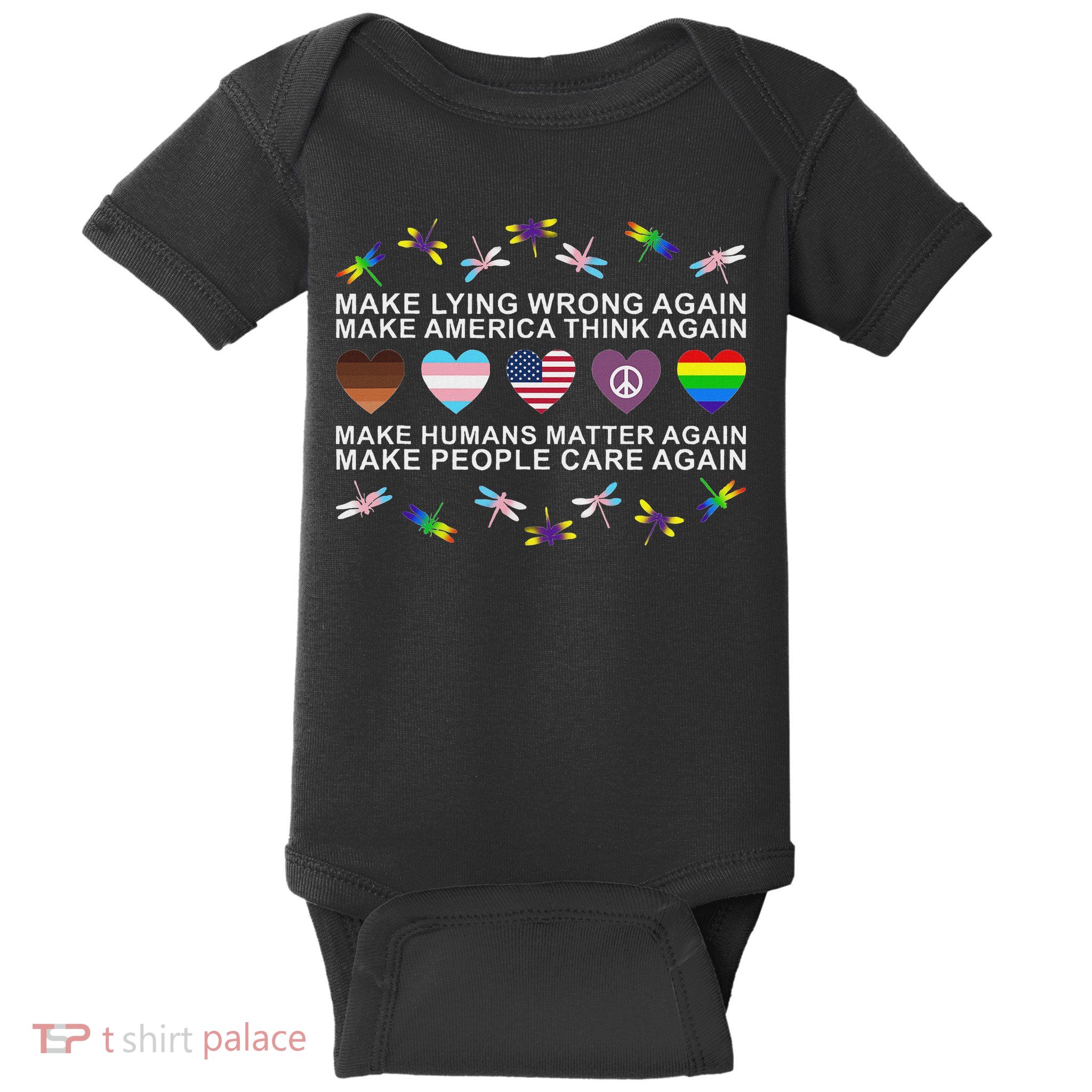 Make Lying Wrong Again Human’S Rights Apparel Baby Bodysuit