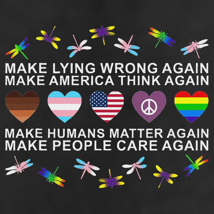Make Lying Wrong Again Human’S Rights Apparel Golf Towel