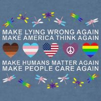 Make Lying Wrong Again Human’S Rights Apparel Garment-Dyed Sweatshirt