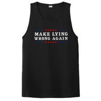 Make Lying Wrong Again Anti Trump PosiCharge Competitor Tank