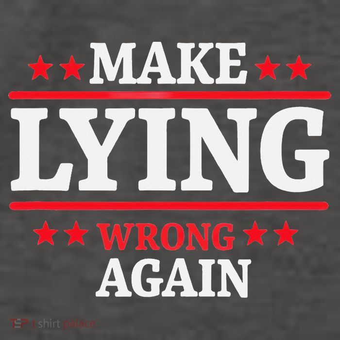 Make Lying Wrong Again Vector Backpack