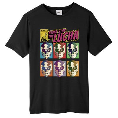 Mexican Lucha Wrestling Tall Fusion ChromaSoft Performance T-Shirt