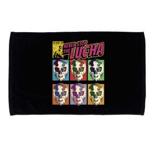 Mexican Lucha Wrestling Microfiber Hand Towel