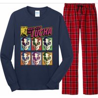 Mexican Lucha Wrestling Long Sleeve Pajama Set