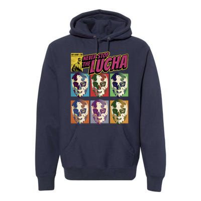 Mexican Lucha Wrestling Premium Hoodie