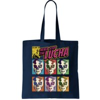 Mexican Lucha Wrestling Tote Bag