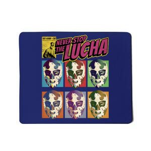 Mexican Lucha Wrestling Mousepad