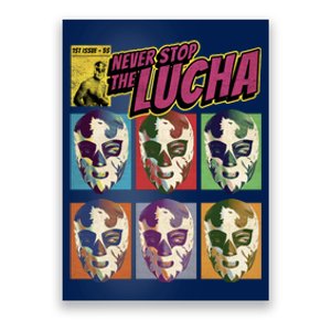 Mexican Lucha Wrestling Poster