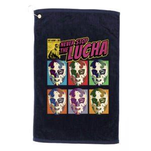 Mexican Lucha Wrestling Platinum Collection Golf Towel