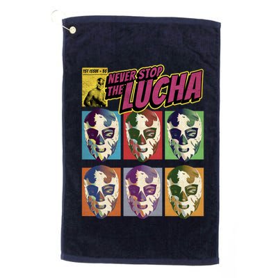 Mexican Lucha Wrestling Golf Towel