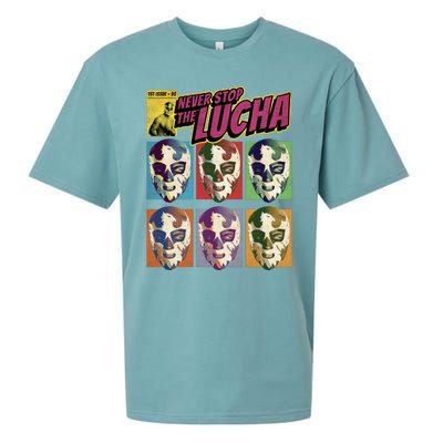 Mexican Lucha Wrestling Sueded Cloud Jersey T-Shirt