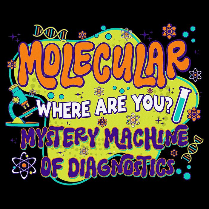 Molecular Lab Week 2025 Mystery Machine Of Diagnostics Drawstring Bag
