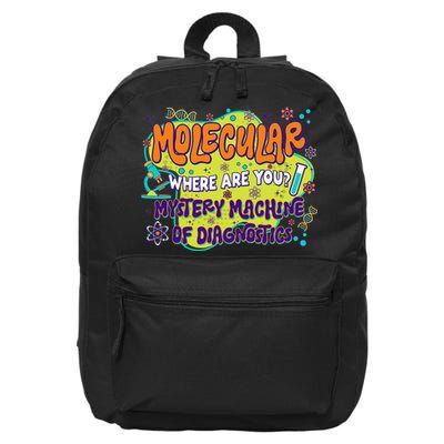 Molecular Lab Week 2025 Mystery Machine Of Diagnostics 16 in Basic Backpack