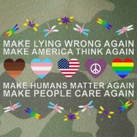 Make Lying Wrong Again Human’S Rights Apparel Legacy Tie Dye Trucker Hat