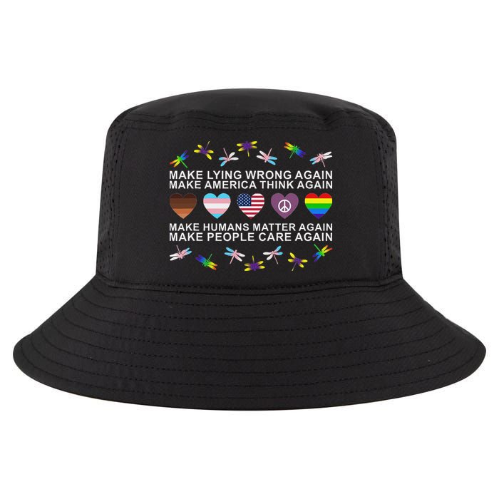 Make Lying Wrong Again Human’S Rights Apparel Cool Comfort Performance Bucket Hat