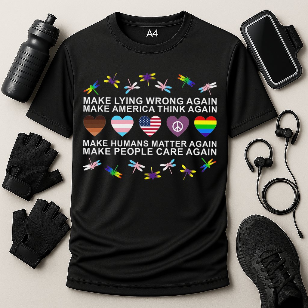 Make Lying Wrong Again Human’S Rights Apparel Performance Shirt