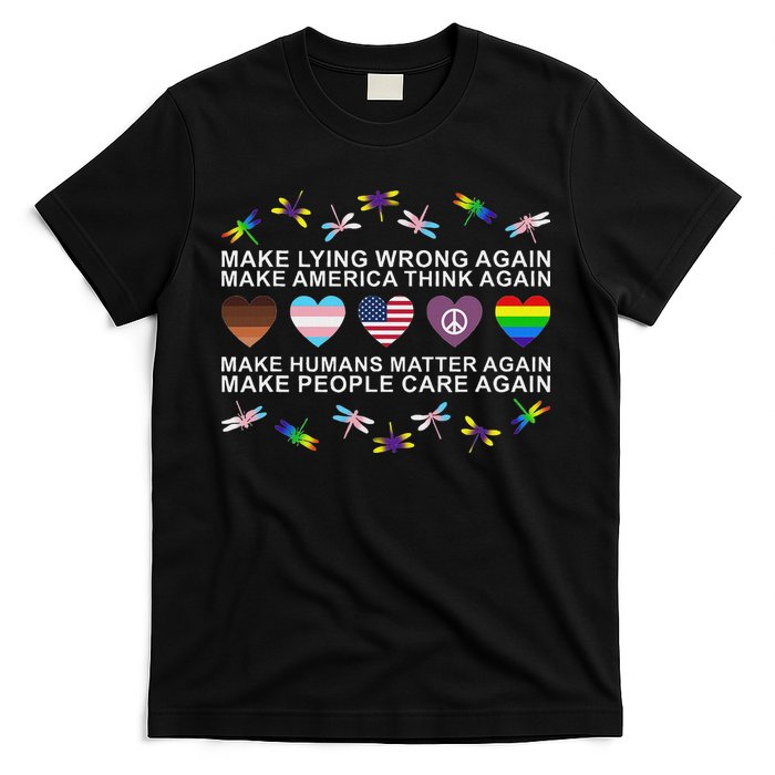 Make Lying Wrong Again Human’S Rights Apparel T-Shirt