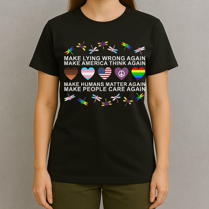 Make Lying Wrong Again Human’S Rights Apparel T-Shirt