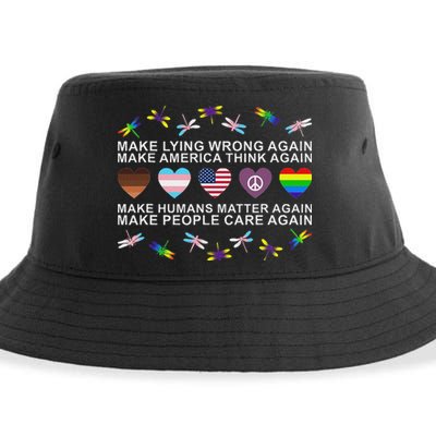 Make Lying Wrong Again Human’S Rights Apparel Sustainable Bucket Hat