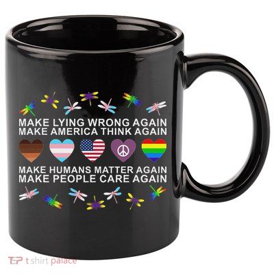 Make Lying Wrong Again Human’S Rights Apparel 11oz C Handle Ceramic Mug
