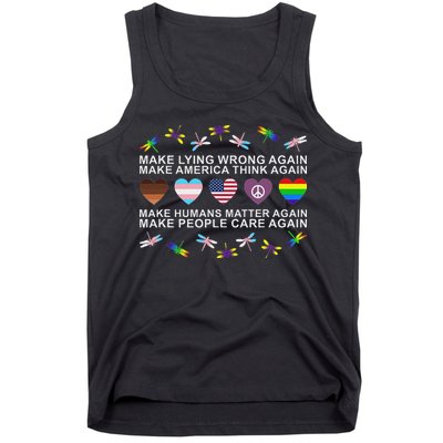 Make Lying Wrong Again Human’S Rights Apparel Tank Top