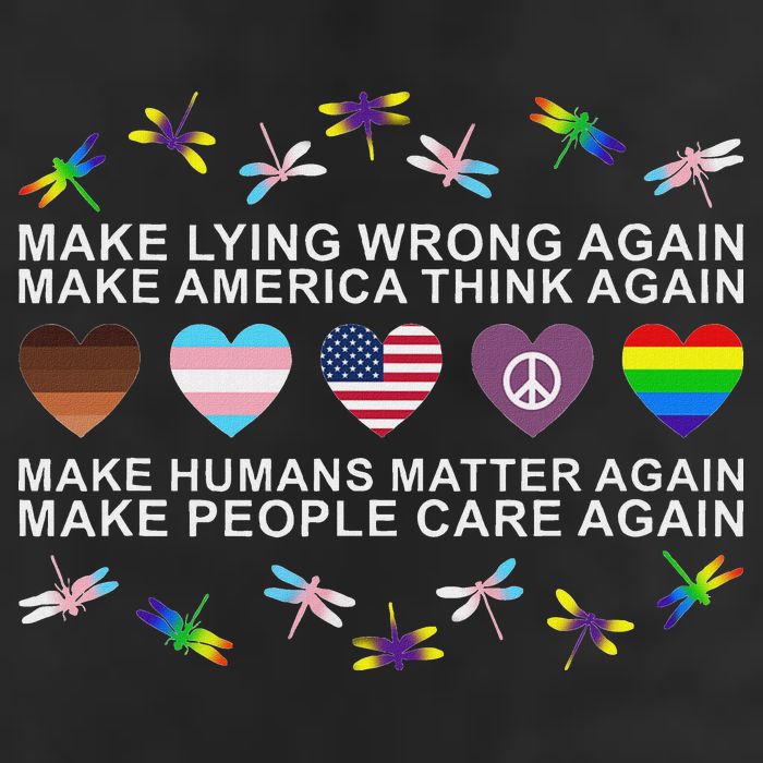 Make Lying Wrong Again Human’S Rights Apparel Golf Towel