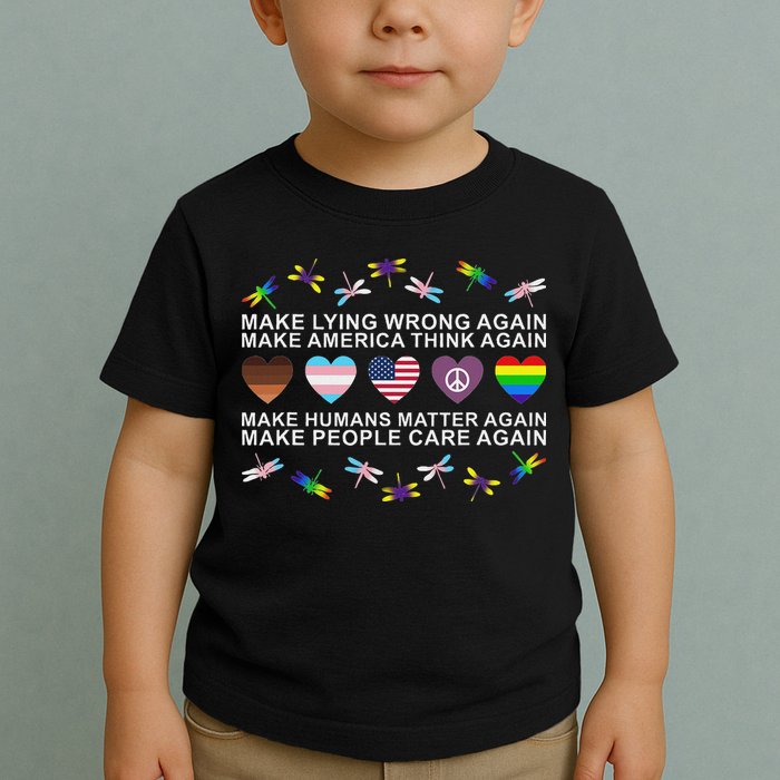 Make Lying Wrong Again Human’S Rights Apparel Toddler T-Shirt