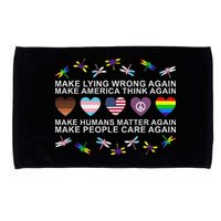 Make Lying Wrong Again Human’S Rights Apparel Microfiber Hand Towel