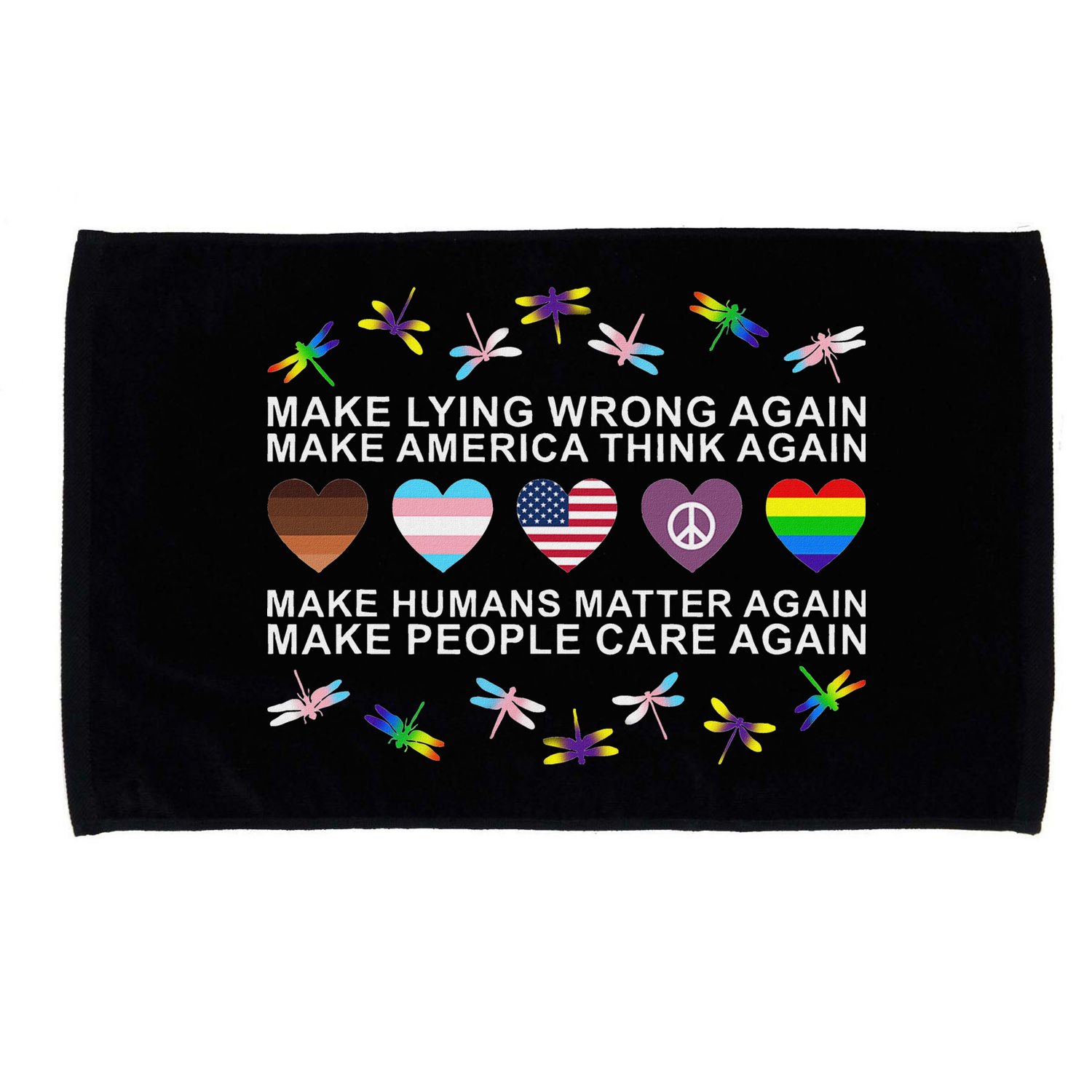 Make Lying Wrong Again Human’S Rights Apparel Microfiber Hand Towel