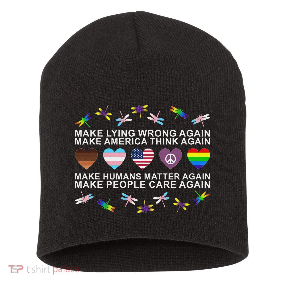 Make Lying Wrong Again Human’S Rights Apparel Short Acrylic Beanie