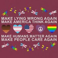 Make Lying Wrong Again Human’S Rights Apparel 16oz Travel Tumbler