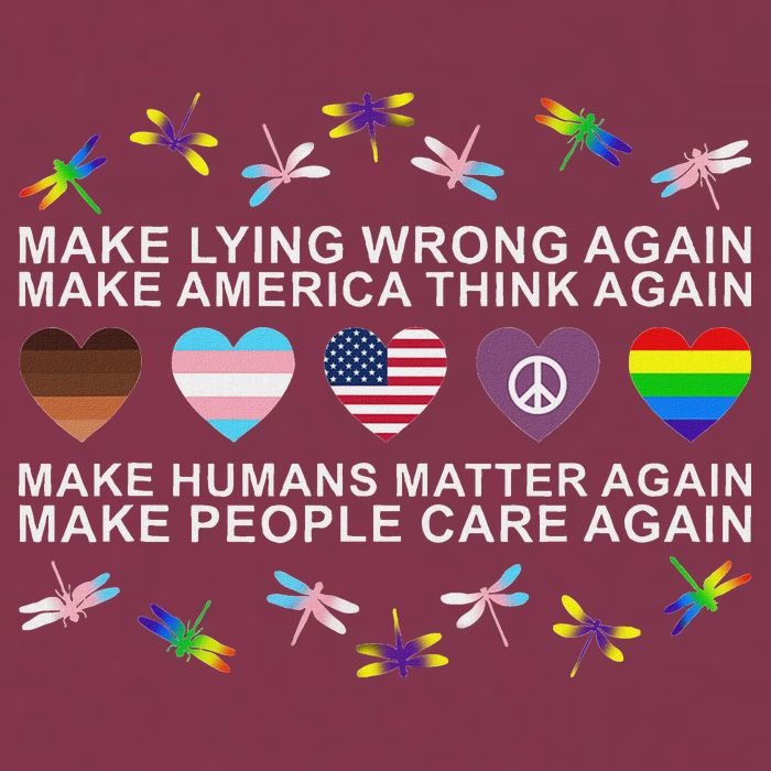 Make Lying Wrong Again Human’S Rights Apparel 16oz Travel Tumbler